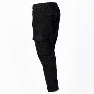 GAZOZ Cargo Trousers 7606 Black