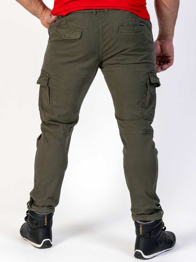 GAZOZ Cargo Trousers 7606 Army Green