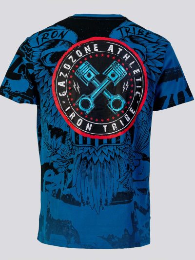 GAZOZ Iron Tribe T-shirt Blue