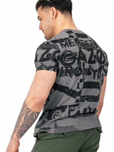 GAZOZ Louco T-shirt Grey
