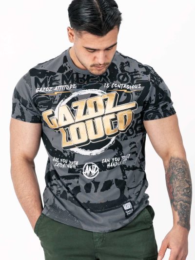 GAZOZ Louco T-shirt Grey