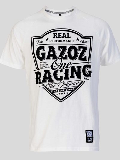 GAZOZ Racing T-shirt White