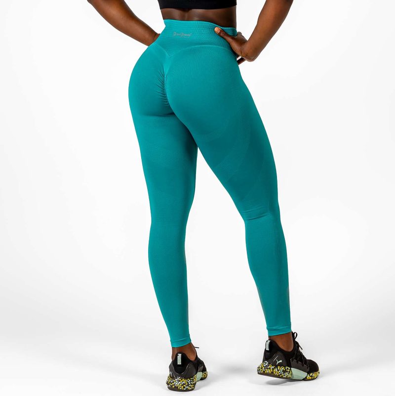 BRASIL BEAUTY Evelyn Seamless Scrunch Leggings Green