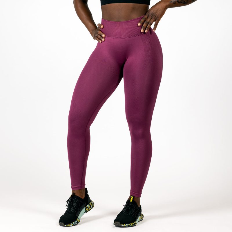 BRASIL BEAUTY Valeria Seamless Leggings Purple - Image 4