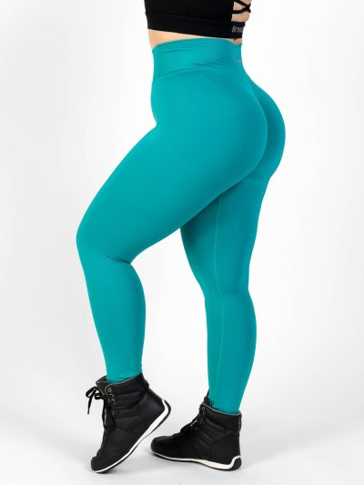 BRASIL BEAUTY Camila Seamless Scrunch Leggings Green