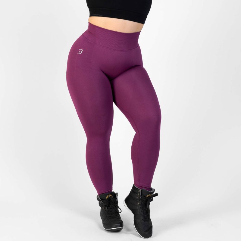 BRASIL BEAUTY Evelyn Seamless Scrunch Leggings Purple