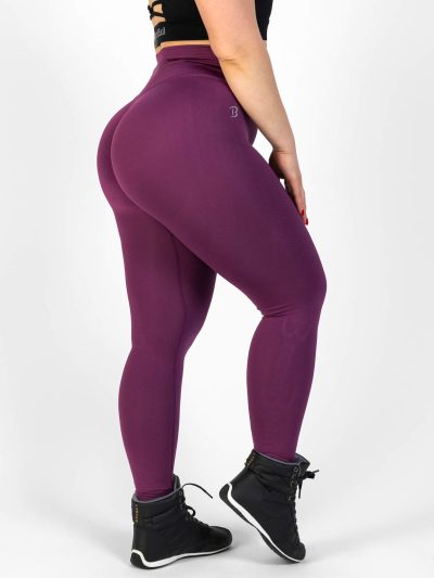 BRASIL BEAUTY Evelyn Seamless Scrunch Leggings Purple