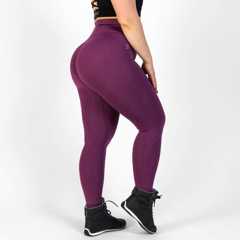 BRASIL BEAUTY Evelyn Seamless Scrunch Leggings Purple