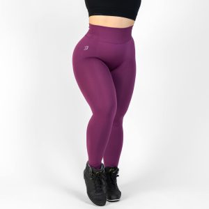 BRASIL BEAUTY Evelyn Seamless Scrunch Leggings Purple