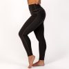 BRASIL BEAUTY Denim-Look Thermo Leggings Black