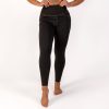 BRASIL BEAUTY Denim-Look Thermo Leggings Black