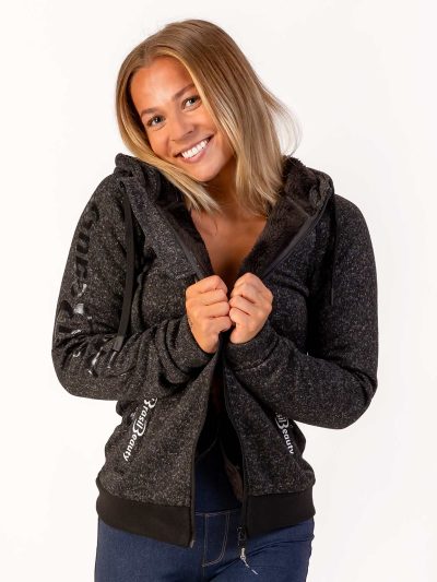 BRASIL BEAUTY Fur Zipper Hoodie