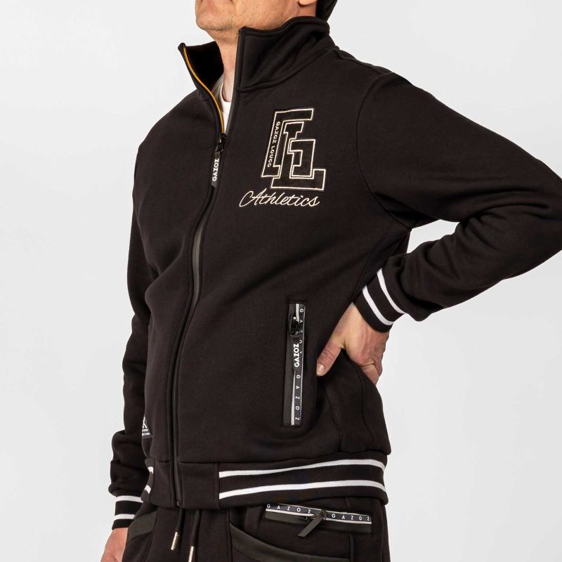 GAZOZ Varsity Sweat Jacket