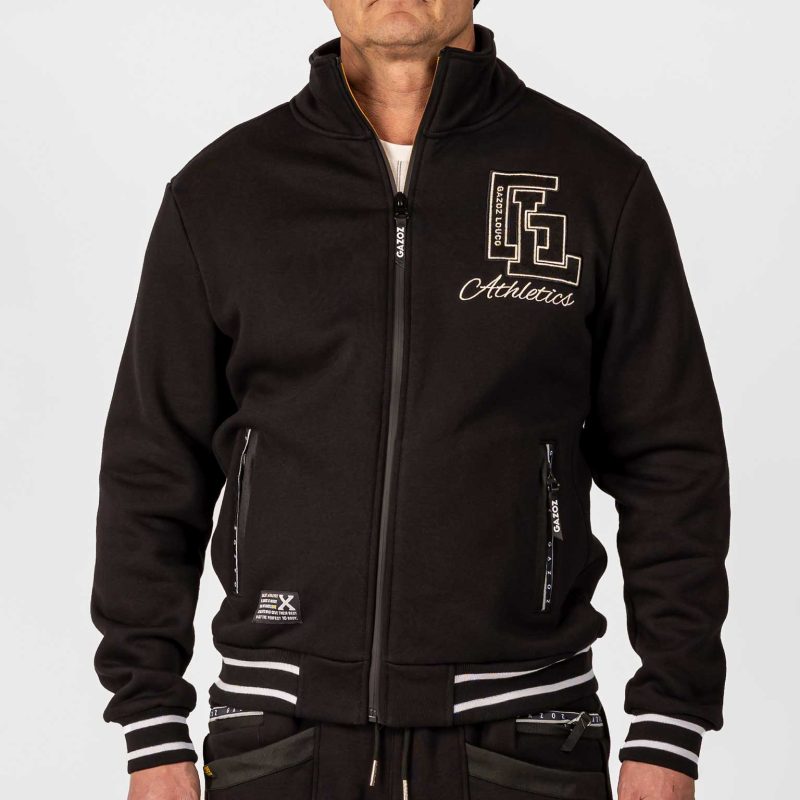 GAZOZ Varsity Sweat Jacket