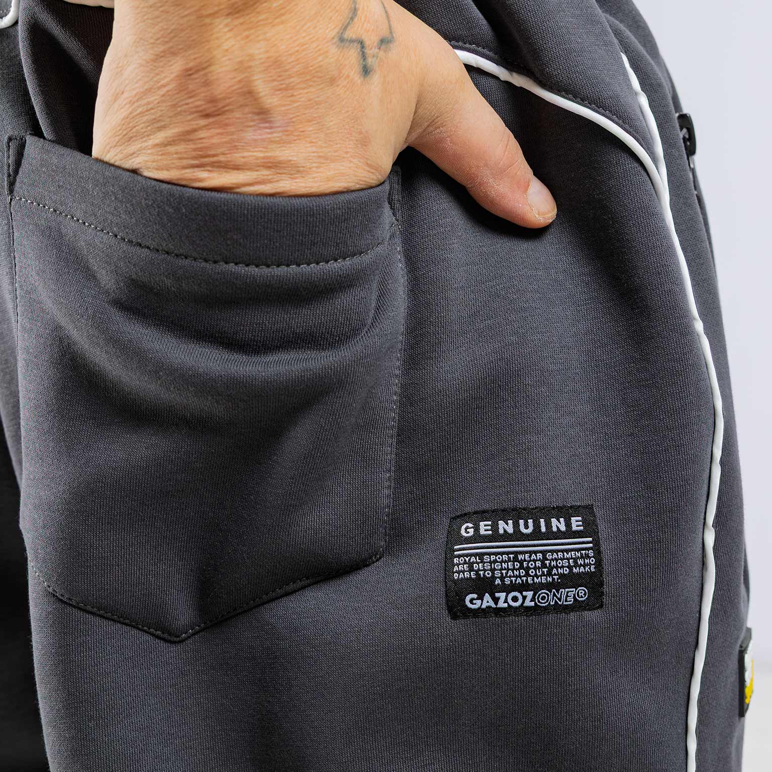 GAZOZ ONE Rico 2 Sweatpants Grey
